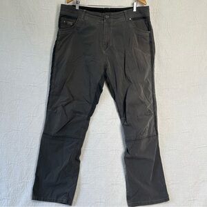 Kuhl Radikl Pants Men Size 40x32 Gray Hiking Lightweight Stretch Utility Casual
